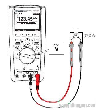 万用表测电压方法和原理