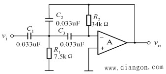 模拟有源滤波器