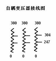 定子串自耦变压器(TM)的降压启动控制