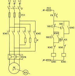 三相异步电动机的制动控制电路 三相异步电动机的制动控制电路