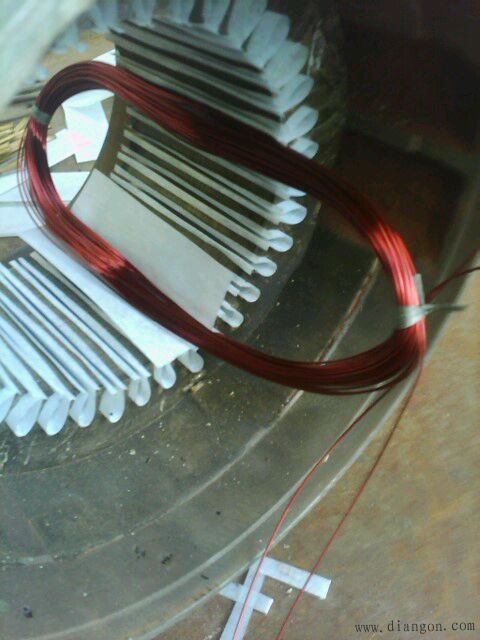 三相电动机绕线方法图解