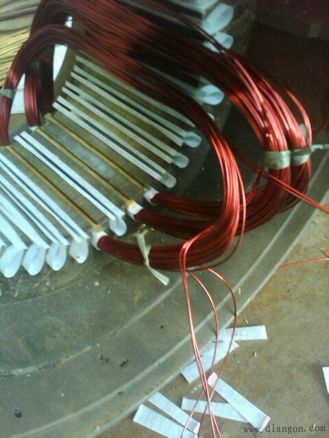 三相电动机绕线方法图解