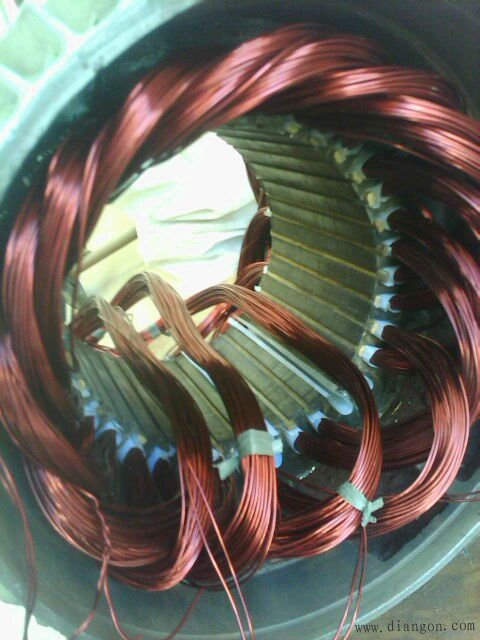 三相电动机绕线方法图解