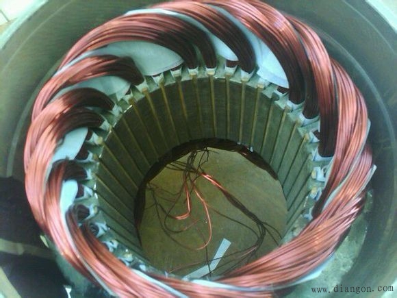 三相电动机绕线方法图解