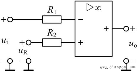 运算放大器构成的电压比较器 运算放大器构成的电压比较器