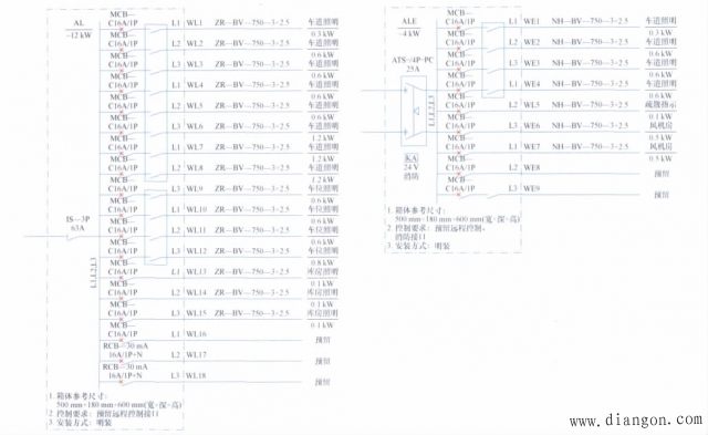 车库电气设计要点