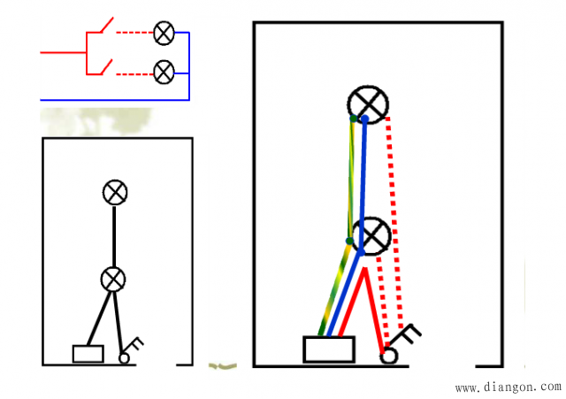 电气照明线路导线应该放几根? 电气照明线路导线应该放几根?