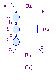 理想电压源与理想电流源的等效分裂与合并 理想电压源与理想电流源的等效分裂与合并