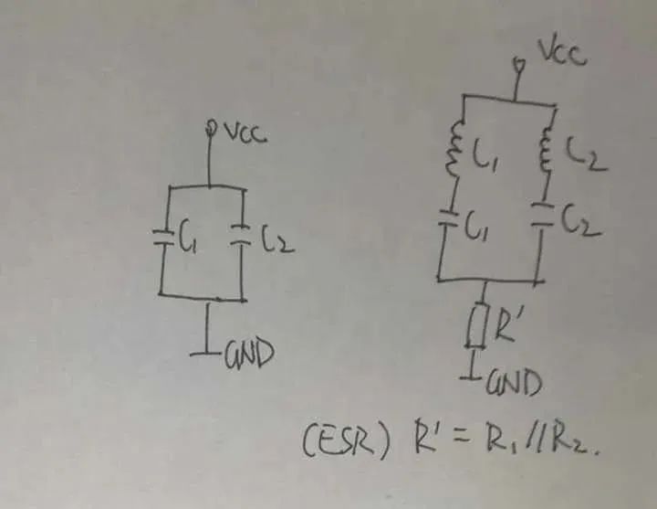 极性与非极性电容并联的作用