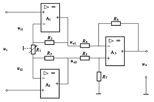 测量放大器的构成及原理