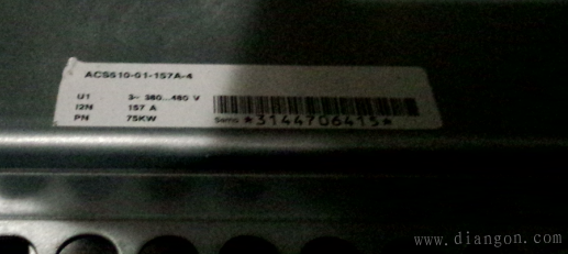 ABB变频器显示错误代码F0001的原因