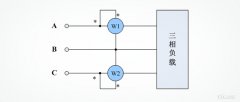 三相电路二瓦计与三瓦计法功率测量原理和接线方法