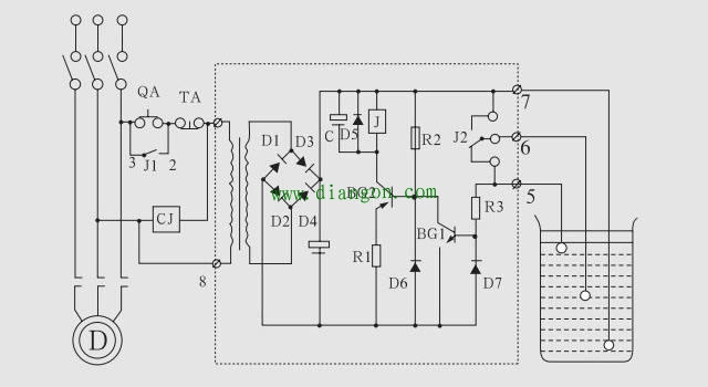 液位继电器怎么接线？220V/380V液位继电器实物接线图