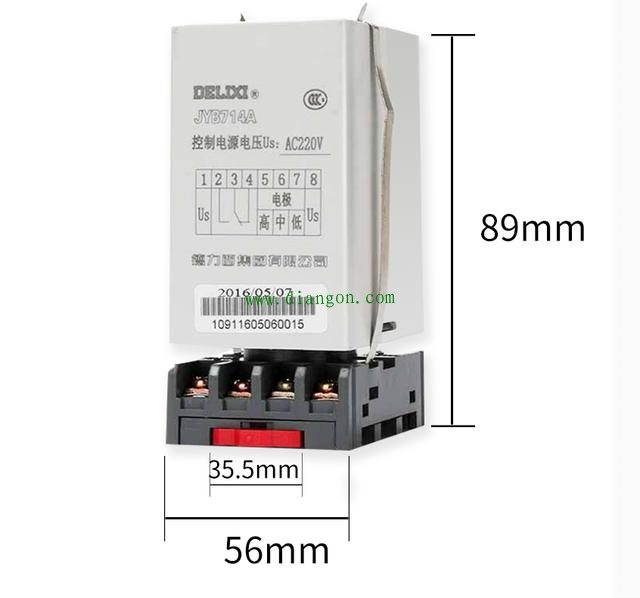 液位继电器怎么接线？220V/380V液位继电器实物接线图