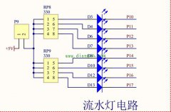 单片机编程入门：单片机流水灯程序