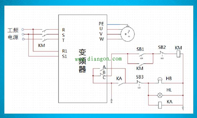 变频器跳闸保护电路