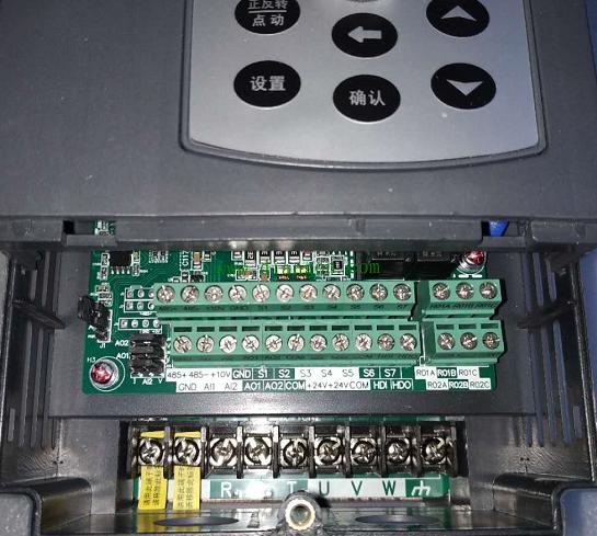 变频器的多段速控制说明
