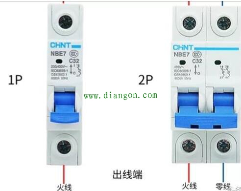 断路器标准接法,是左零右火吗? 断路器标准接法,是左零右火吗?