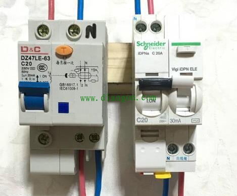 空气开关和漏电保护器怎么接线？左零右火？左火右零？老电工一个个接给你看