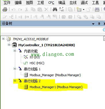 施耐德PLC与ABB变频器的MOSBUS/RTU通信 施耐德PLC与ABB变频器的MOSBUS/RTU通信