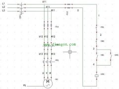 接触器自锁互锁的电动机正反转控制线路图原理图解