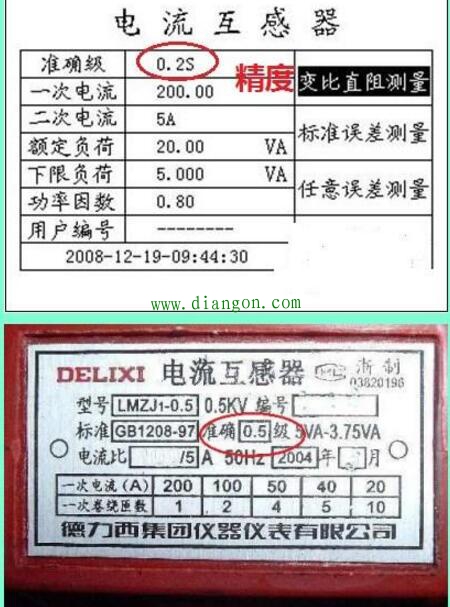 电流互感器的精度