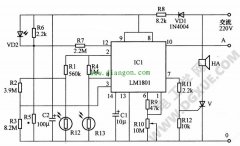火灾报警器电路工作原理
