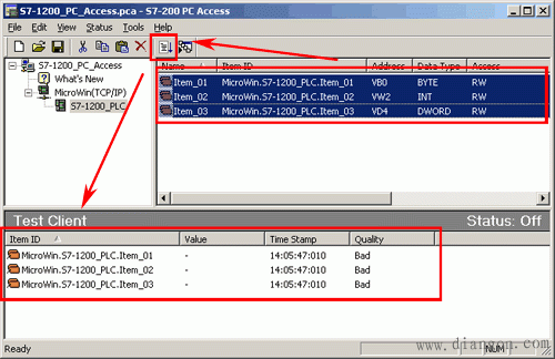 如何使用PC Access访问S7-1200 PLC？需要考虑什么？