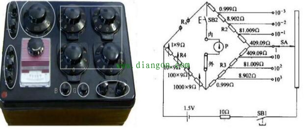 直流单臂电桥的结构及工作原理