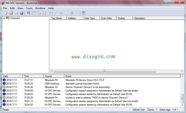 labview与PLC之间的OPC通信
