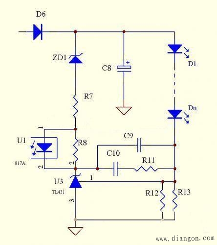 LED照明电源当中次级恒流的一些常见方法 LED照明电源当中次级恒流的一些常见方法
