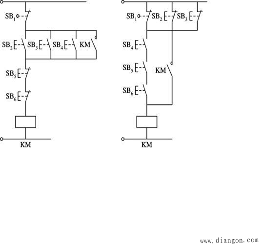 电动机正反转控制电路图