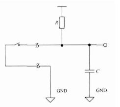 按键消抖电路结构与电路模型