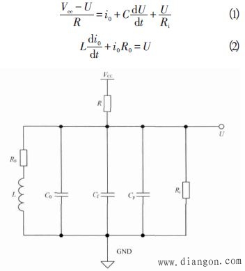 按键消抖电路结构与电路模型