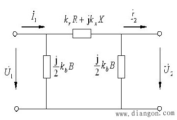 电网各元件的参数和等值电路 电网各元件的参数和等值电路