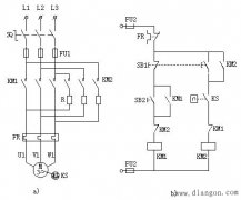 单向反接制动控制线路