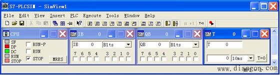 PLC程序仿真调试