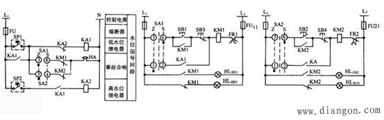 压力自动控制水泵的电路