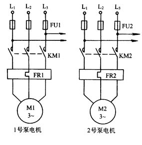 压力自动控制水泵的电路