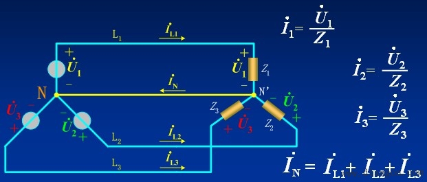三相负载的连接
