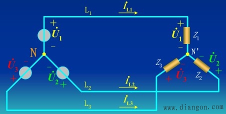 三相负载的连接