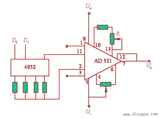 程控增益放大器