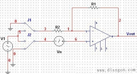 运算放大器噪声增益