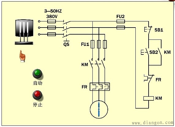 电气控制配电柜内电气元件和符号