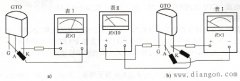 用万用表判定GTO电极、检查GTO的触发能力和关断能力、估测关断增益βoff的方法