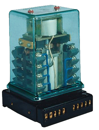 中间继电器实物图_中间继电器的线圈、常开触点、常闭触点符号