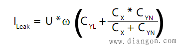 单相滤波器的漏电流
