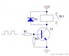 继电器晶体管驱动驱动电路