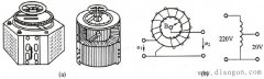 自耦变压器外形及工作原理