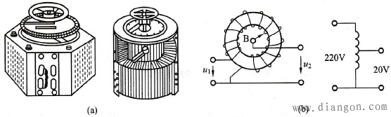 自耦变压器外形及工作原理